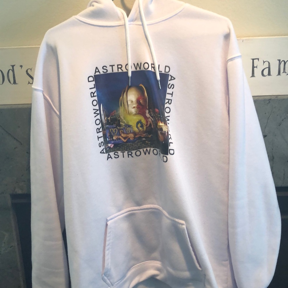 Travis Scott ASTROWORLD hooded sweatshirt